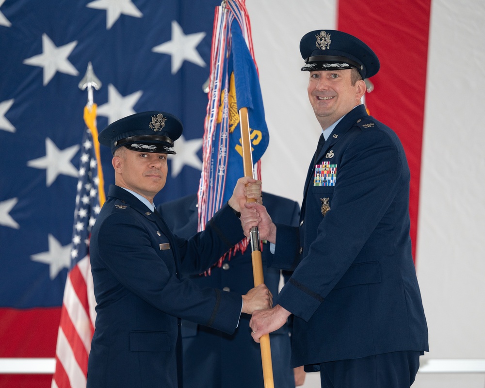 55th Mission Support Group holds change of command ceremony
