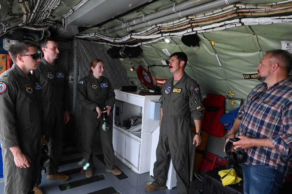 Civic Leaders and newly commissioned U.S. Air Force pilot trainees Take Flight with the 168th Wing during Red Flag Alaska 25-2