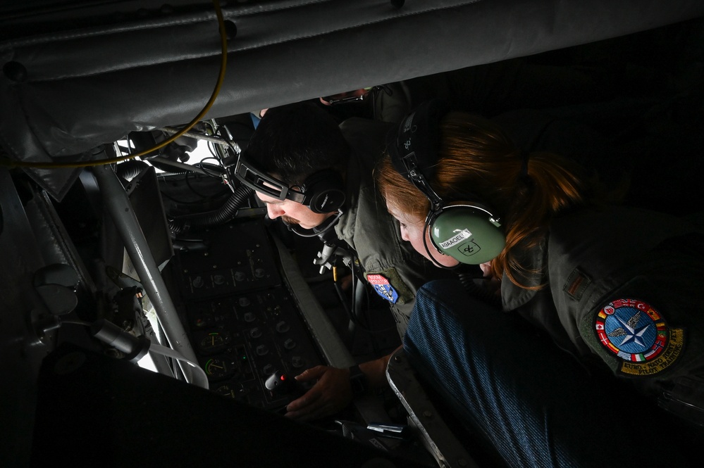 Civic Leaders and newly commissioned U.S. Air Force pilot trainees Take Flight with the 168th Wing during Red Flag Alaska 25-2