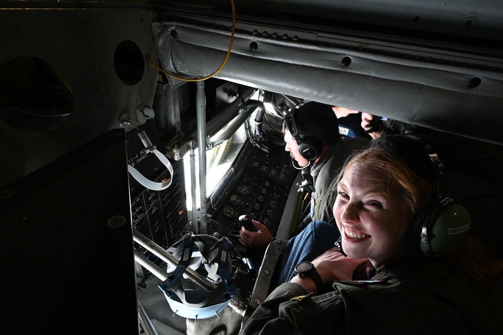 Civic Leaders and newly commissioned U.S. Air Force pilot trainees Take Flight with the 168th Wing during Red Flag Alaska 25-2