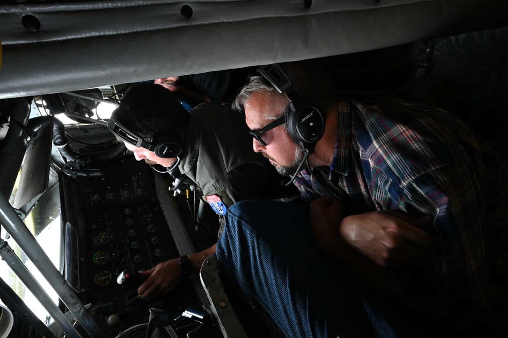 Civic Leaders and newly commissioned U.S. Air Force pilot trainees Take Flight with the 168th Wing during Red Flag Alaska 25-2