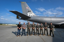 Civic Leaders and newly commissioned U.S. Air Force pilot trainees Take Flight with the 168th Wing during Red Flag Alaska 25-2