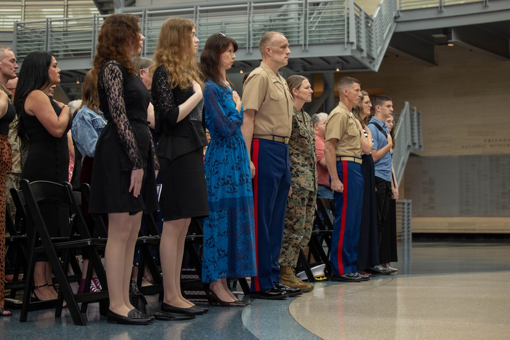U.S. Marine Corps Col. Keane Retirement Ceremony