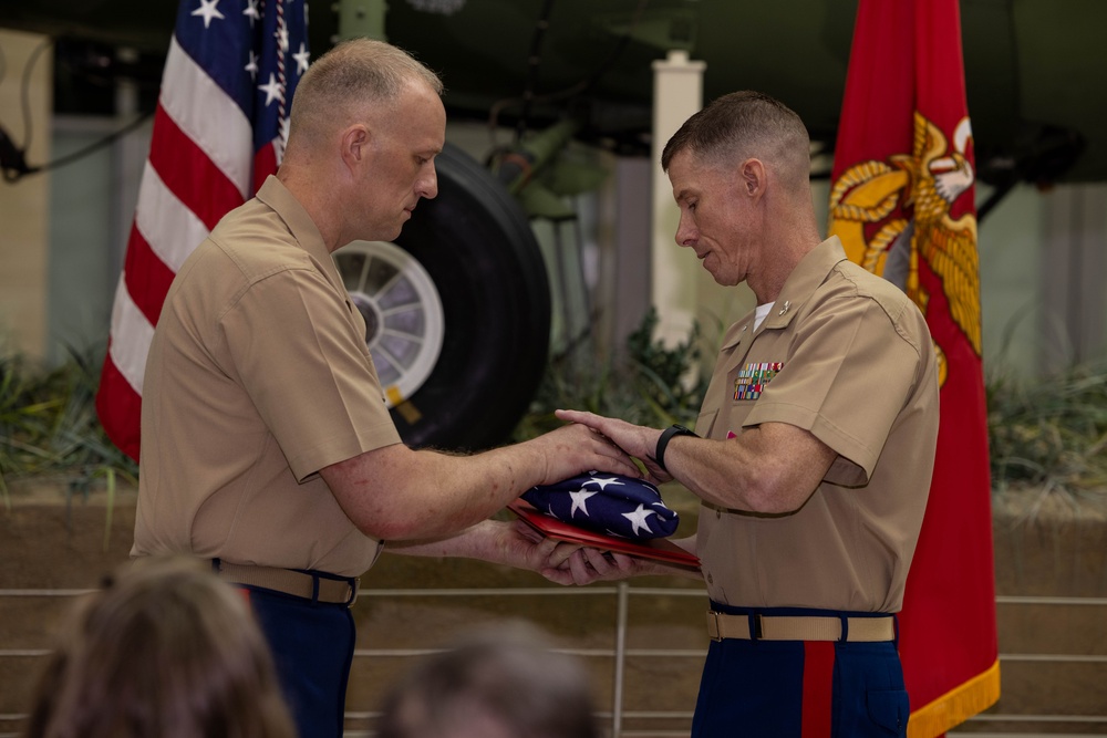 U.S. Marine Corps Col. Keane Retirement Ceremony