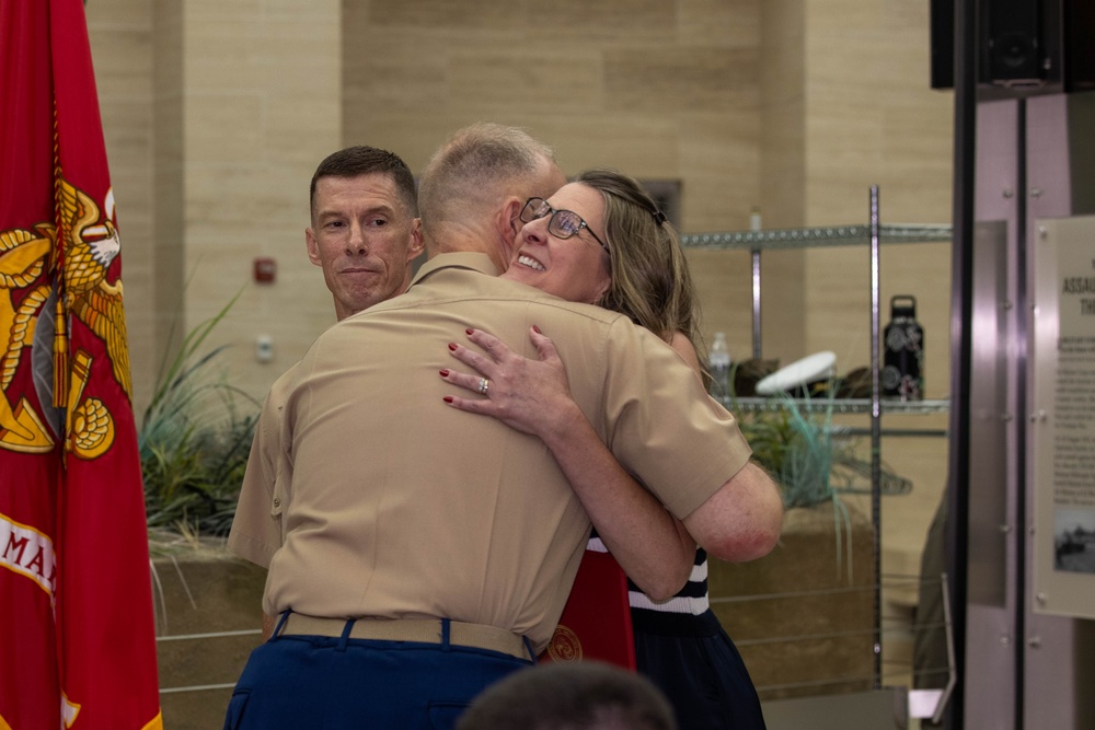 U.S. Marine Corps Col. Keane Retirement Ceremony