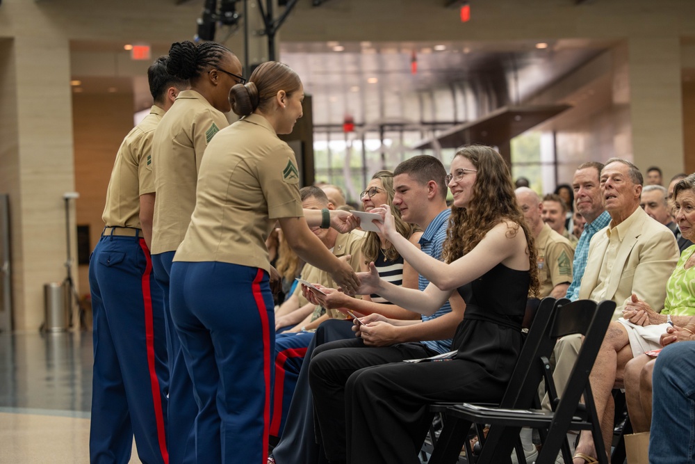 U.S. Marine Corps Col. Keane Retirement Ceremony
