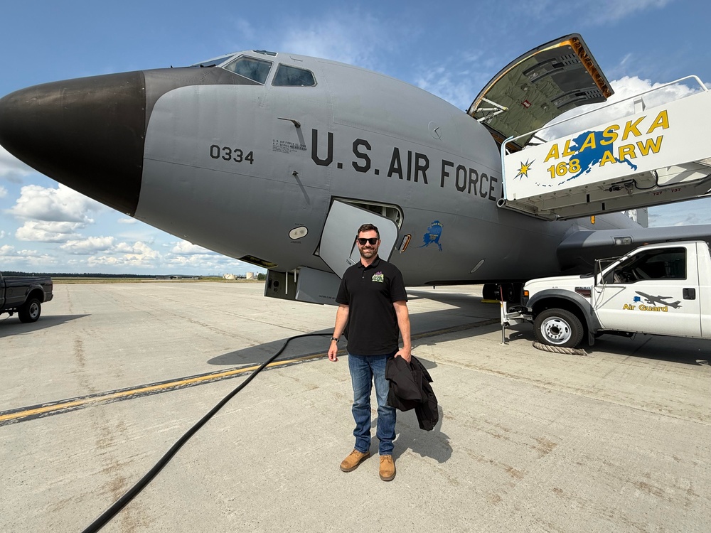 Civic Leaders and newly commissioned U.S. Air Force pilot trainees Take Flight with the 168th Wing during Red Flag Alaska 25-2