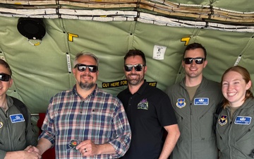 Civic Leaders and newly commissioned U.S. Air Force pilot trainees Take Flight with the 168th Wing during Red Flag Alaska 25-2
