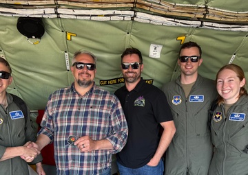 Civic Leaders and newly commissioned U.S. Air Force pilot trainees Take Flight with the 168th Wing during Red Flag Alaska 25-2