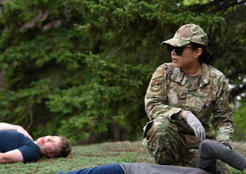 Ellsworth AFB mass casualty exercise