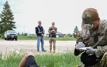 Ellsworth AFB mass casualty exercise