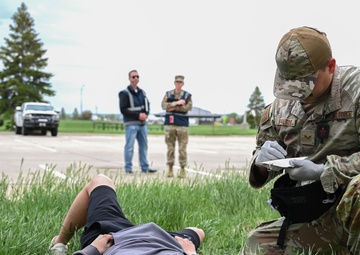 Ellsworth AFB mass casualty exercise