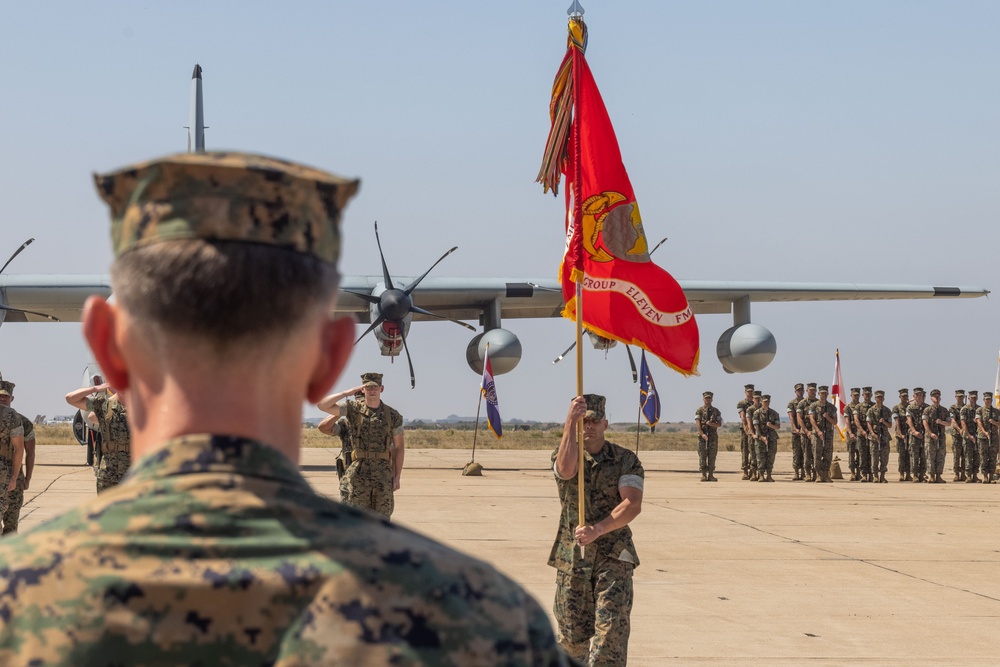 MAG-11 Change of Command