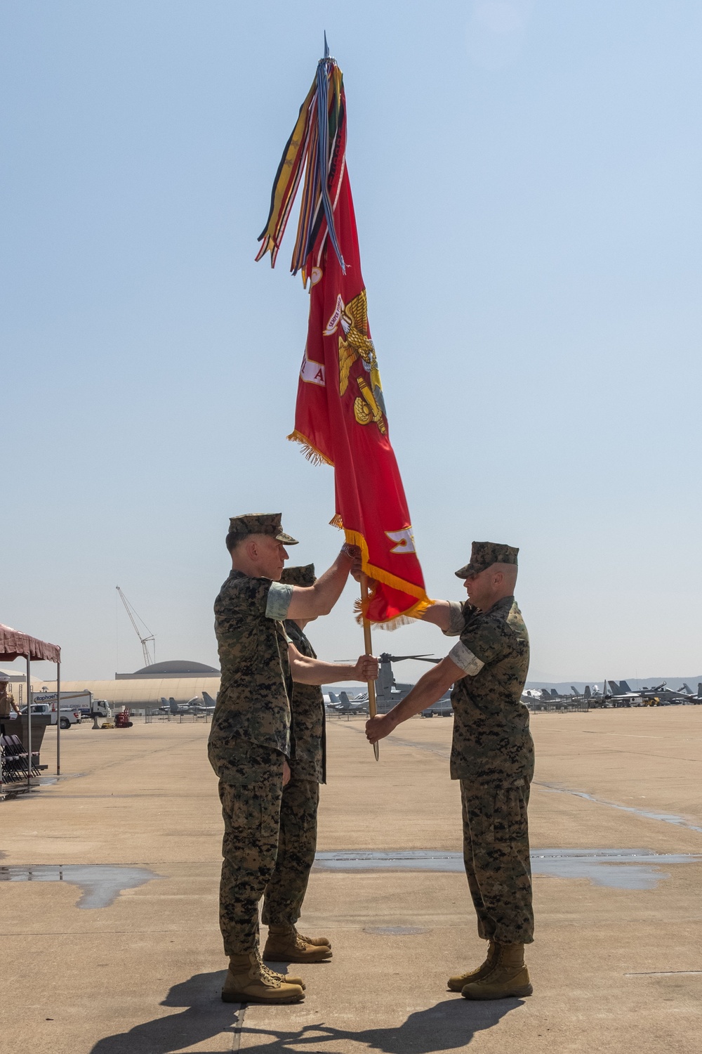 MAG-11 Change of Command