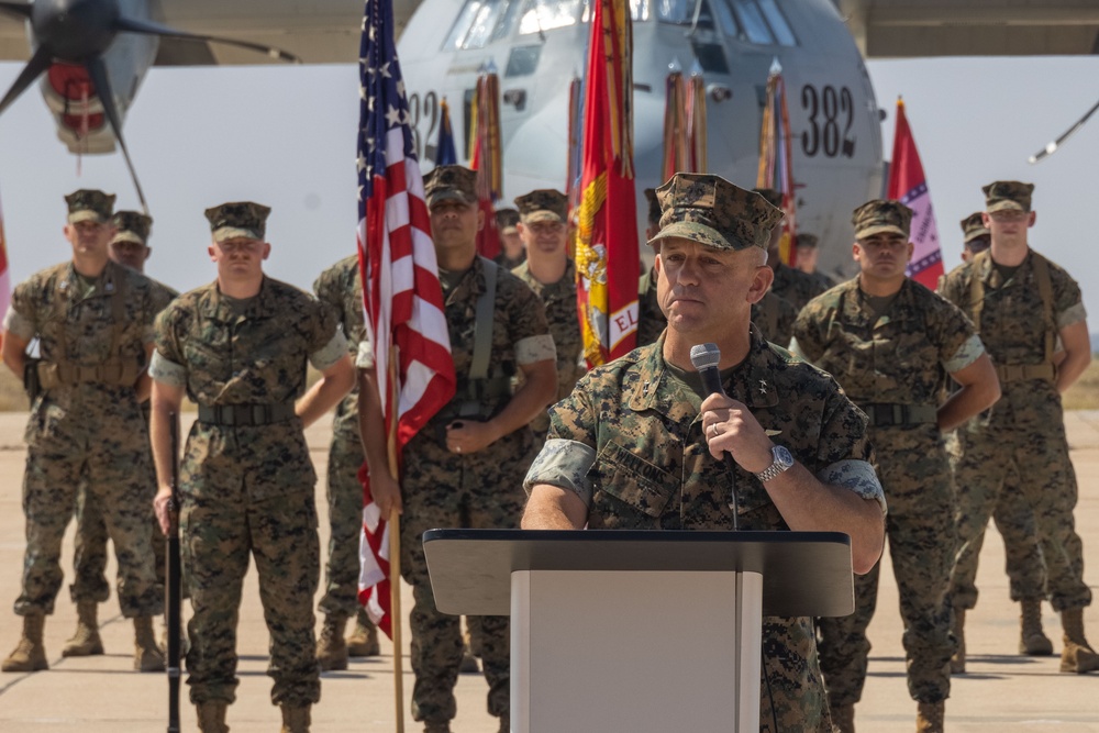 MAG-11 Change of Command