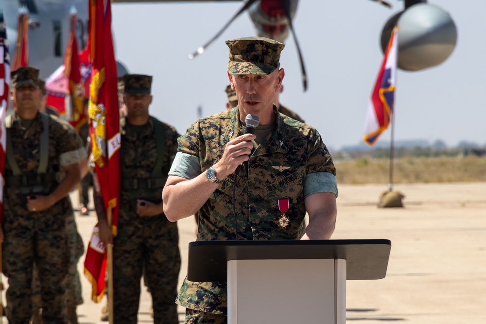 MAG-11 Change of Command