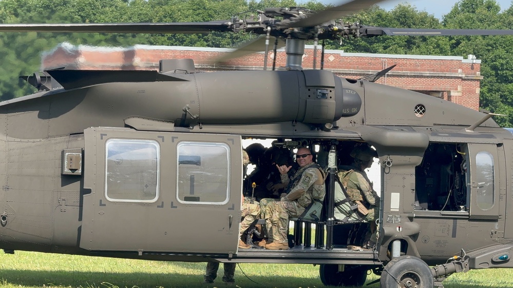 Dutch and U.S. forces unite for combined operations at Muscatatuck Urban Training Center