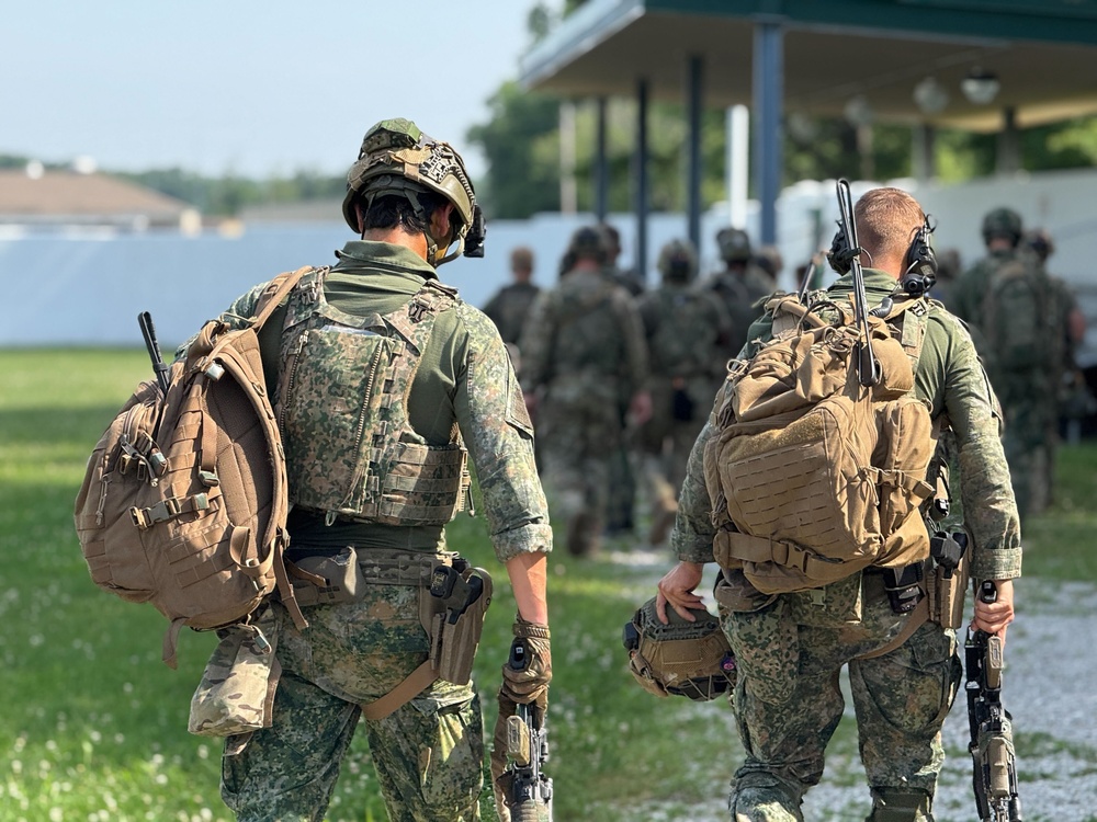 Dutch and U.S. forces unite for combined operations at Muscatatuck Urban Training Center