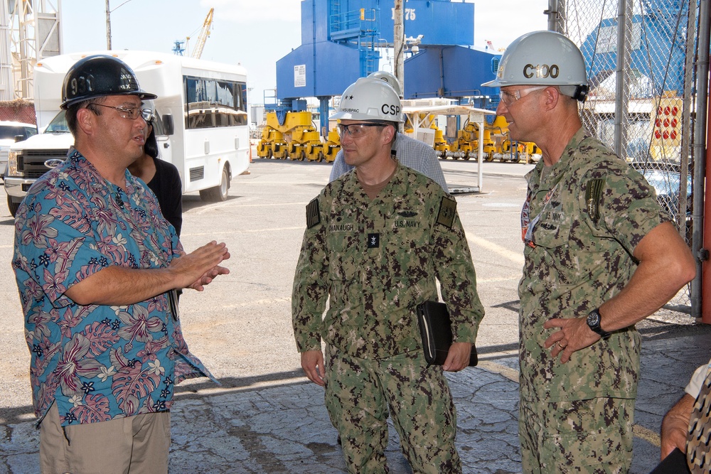 commander, Submarine Force, U. S. Pacific Fleet Visit PHNSY