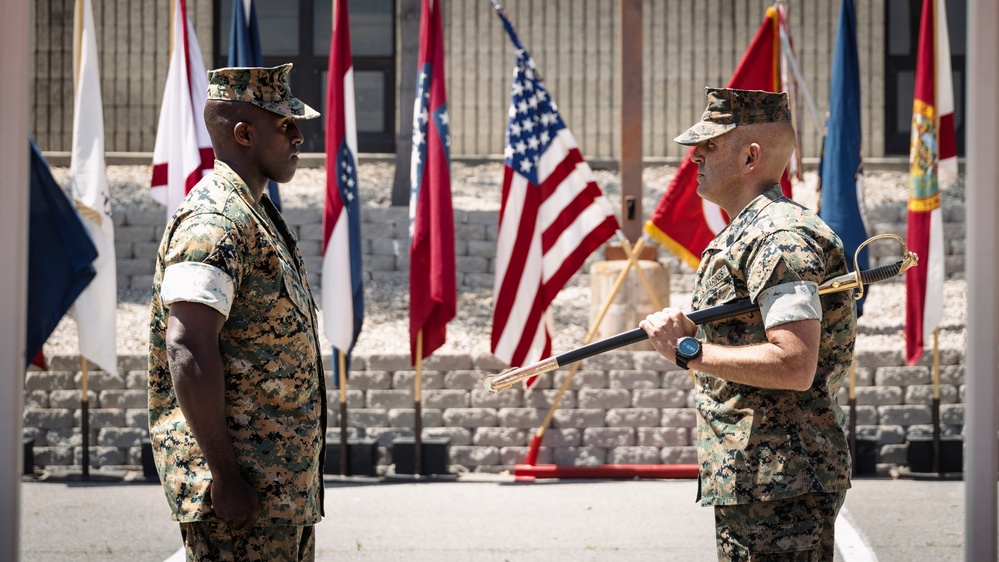 9th Communication Battalion Relief Ceremony