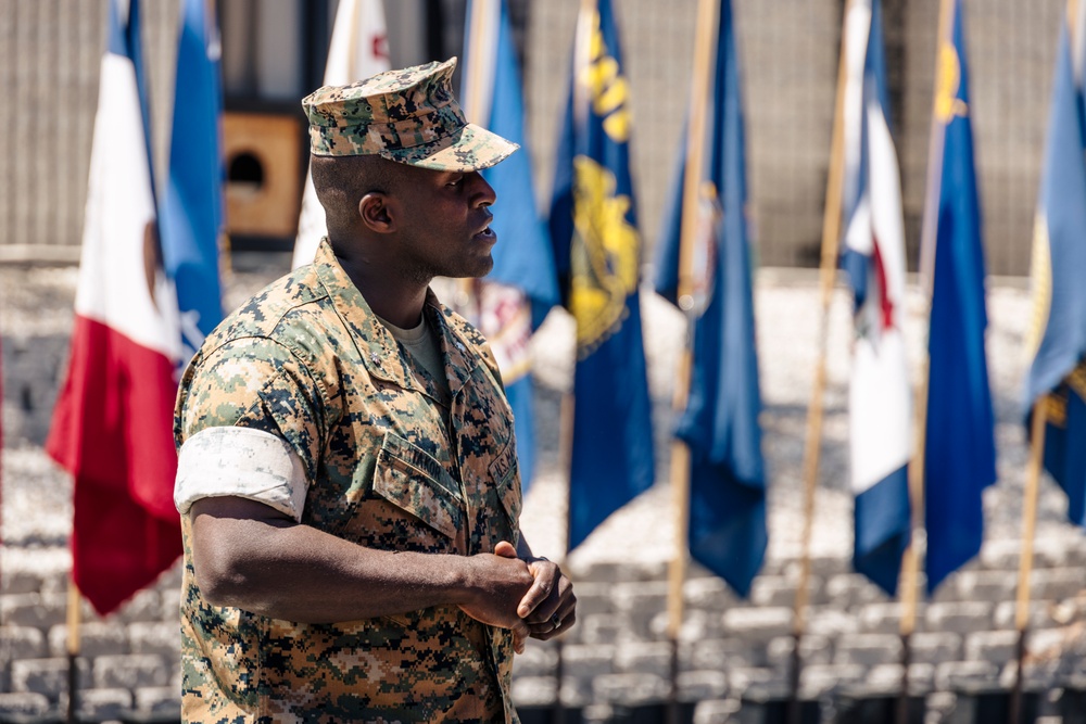 9th Communication Battalion Relief Ceremony