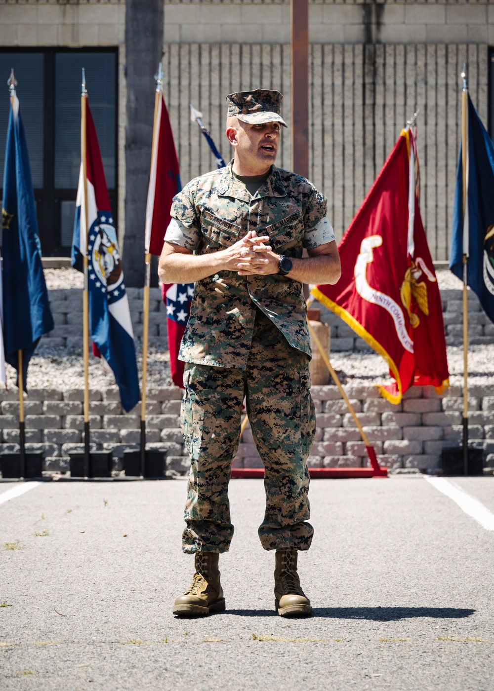 9th Communication Battalion Relief Ceremony