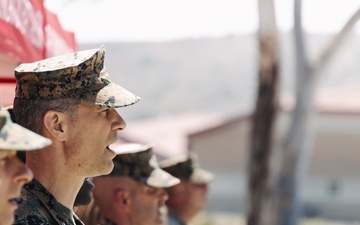 9th Communication Battalion Relief Ceremony