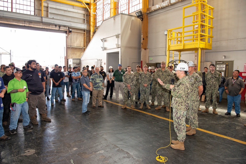 Commander, Submarine Force, U. S. Pacific Fleet Visit PHNSY