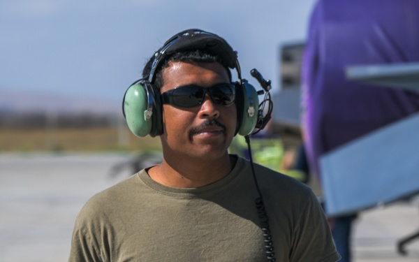 510th FGS recovers F-16s during AE 25