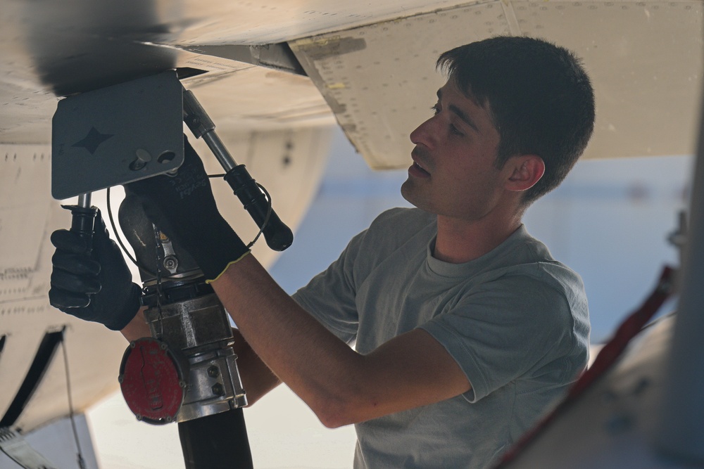 510th FGS recovers F-16s during AE 25