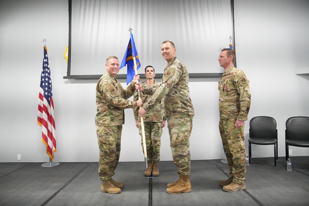 432nd CS receives first communication officer to lead as commander