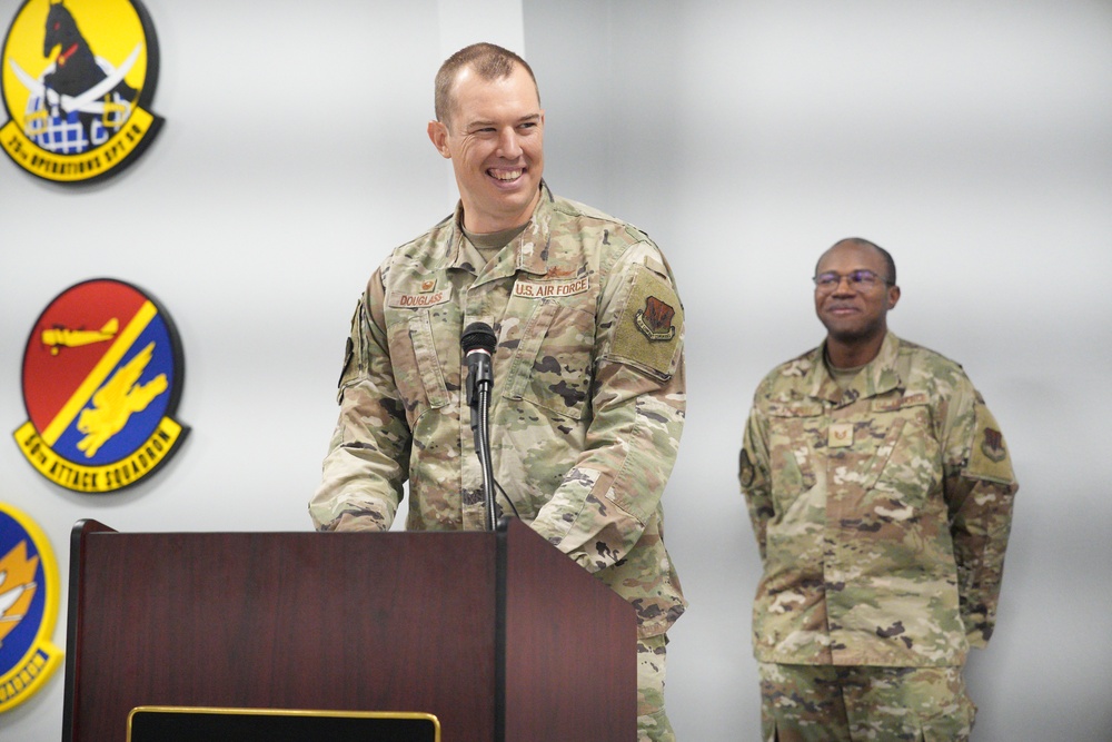 432nd CS receives first communication officer to lead as commander