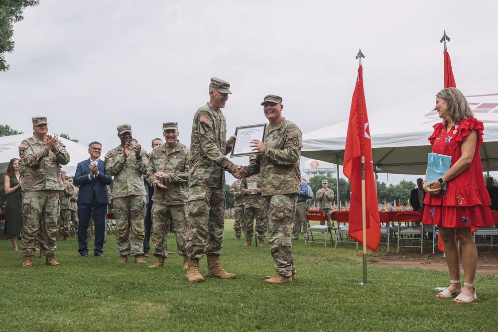FCOE Change of Command Ceremony