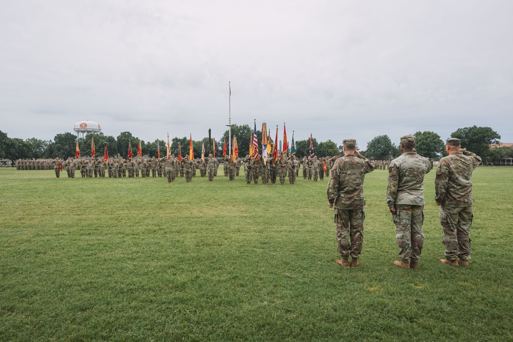 FCOE Change of Command Ceremony