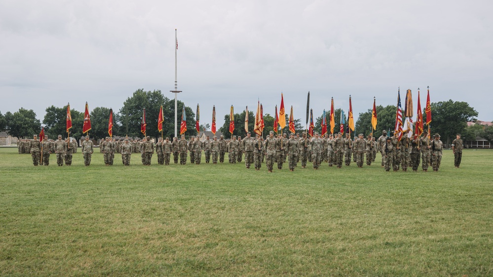 FCOE Change of Command Ceremony