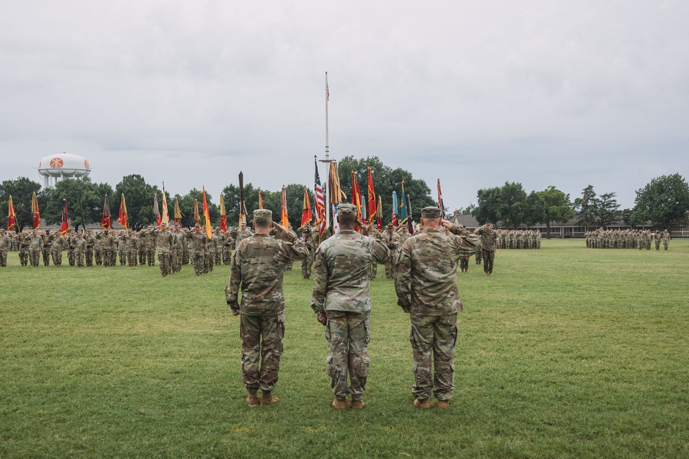 FCOE Change of Command Ceremony
