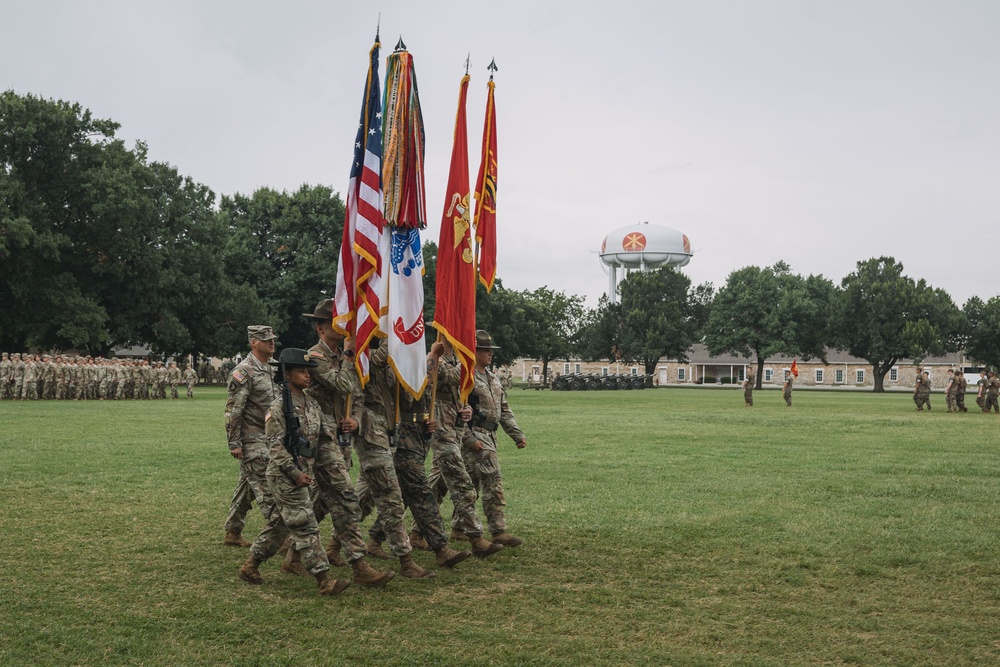 FCOE Change of Command Ceremony