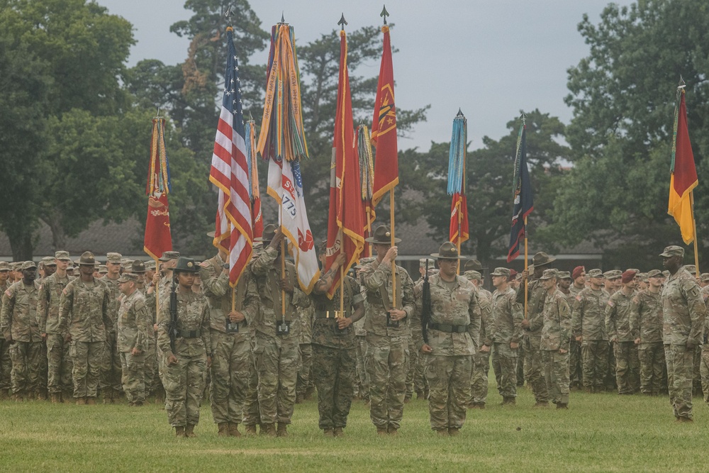 FCOE Change of Command Ceremony