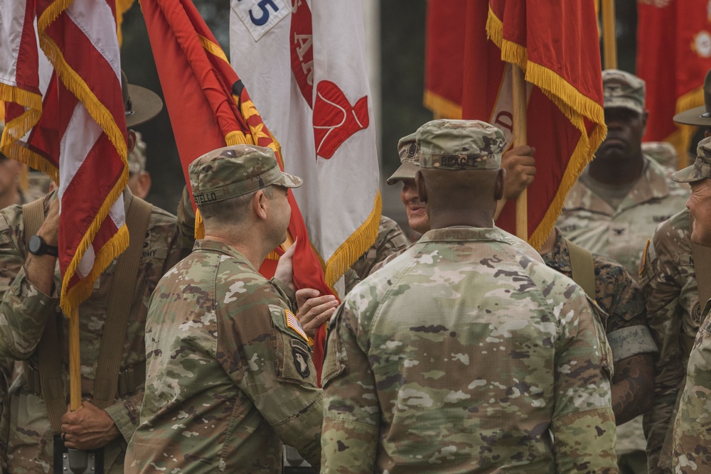 FCOE Change of Command Ceremony