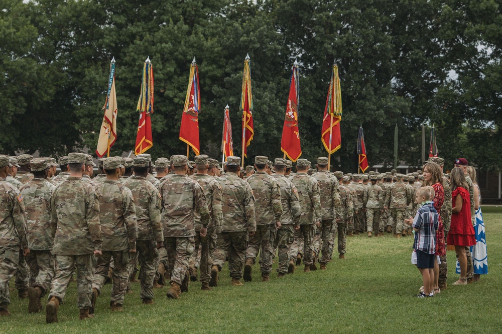FCOE Change of Command Ceremony