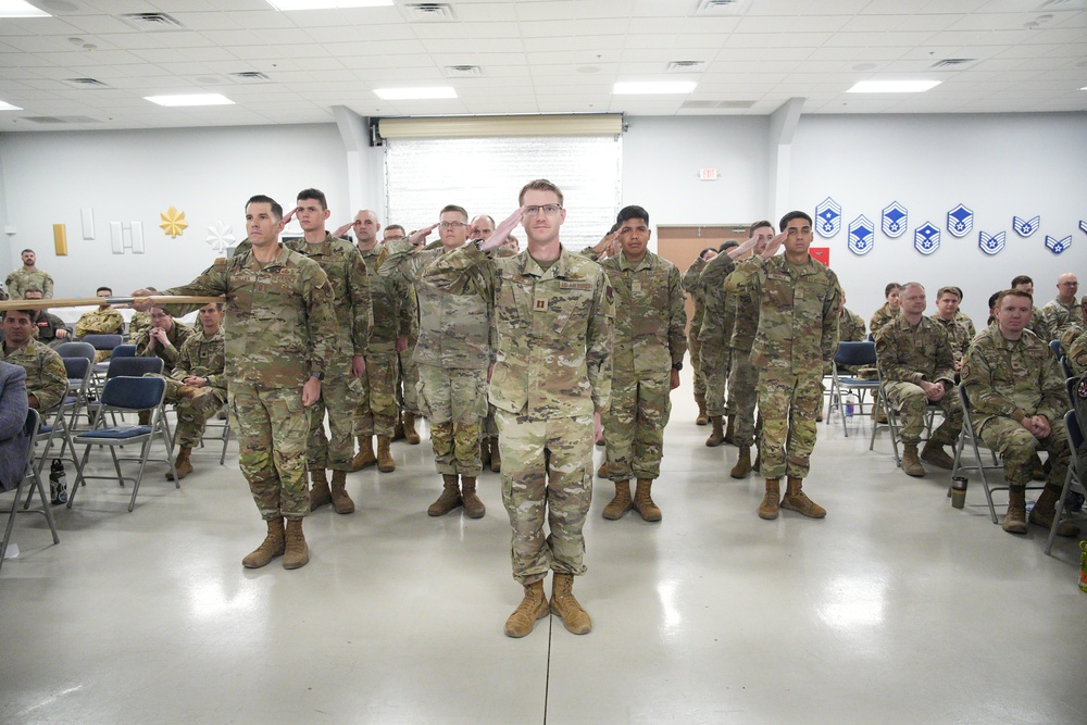 432nd CS receives first communication officer to lead as commander
