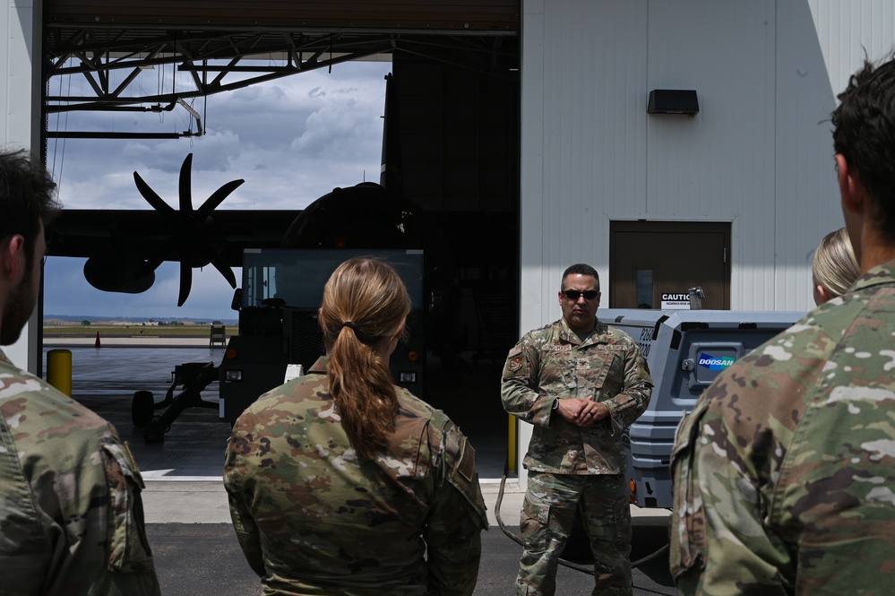 Academy Cadets visit Montana Air National Guard