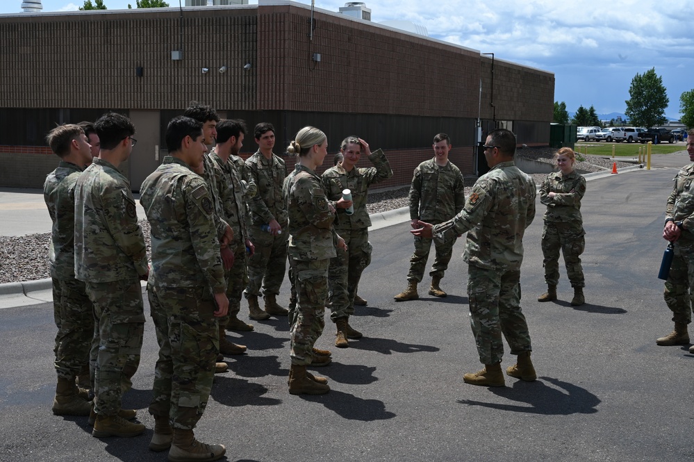 Academy Cadets visit Montana Air National Guard