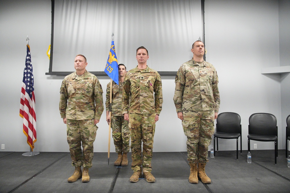 432nd CS receives first communication officer to lead as commander