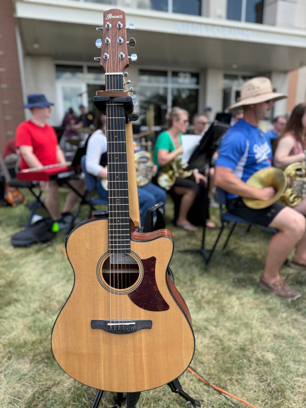 Indiana National Guard Band Maintains Readiness Despite Heat