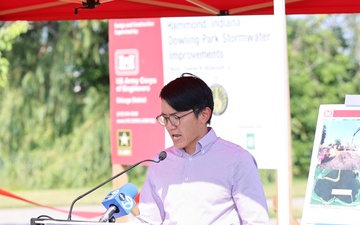 Flood Relief in Focus: Officials Celebrate Completion of Dowling Park Stormwater Improvement Project