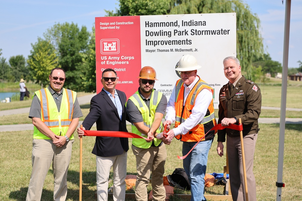 Flood Relief in Focus: Officials Celebrate Completion of Dowling Park Stormwater Improvement Project
