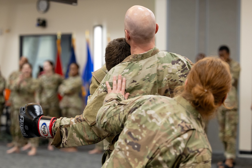 Combatives Level One with the Army Public Affairs Student Center Company