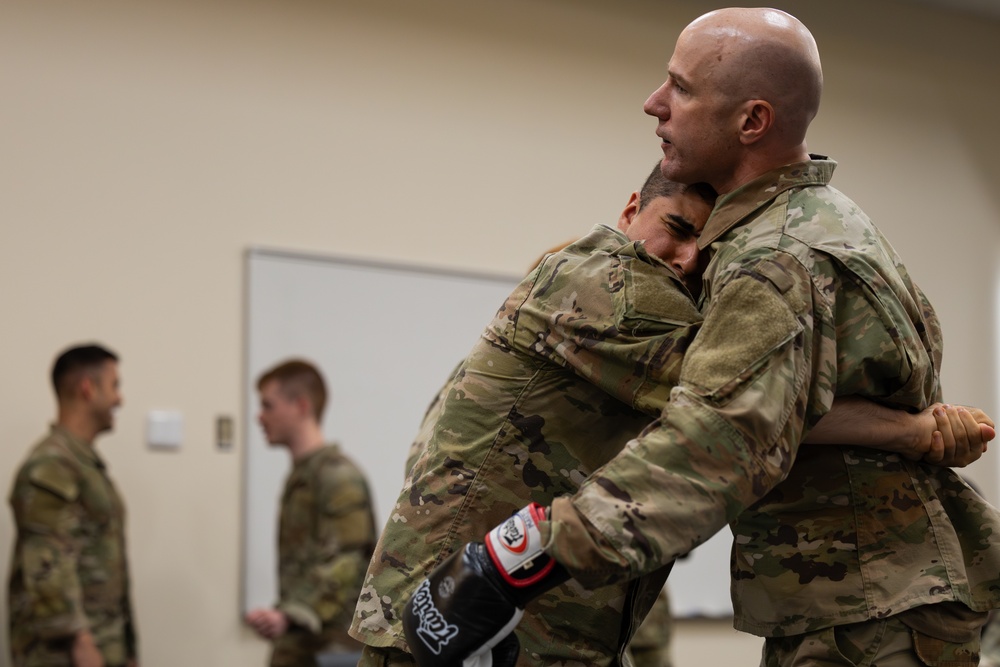 Combatives Level One with the Army Public Affairs Student Center Company