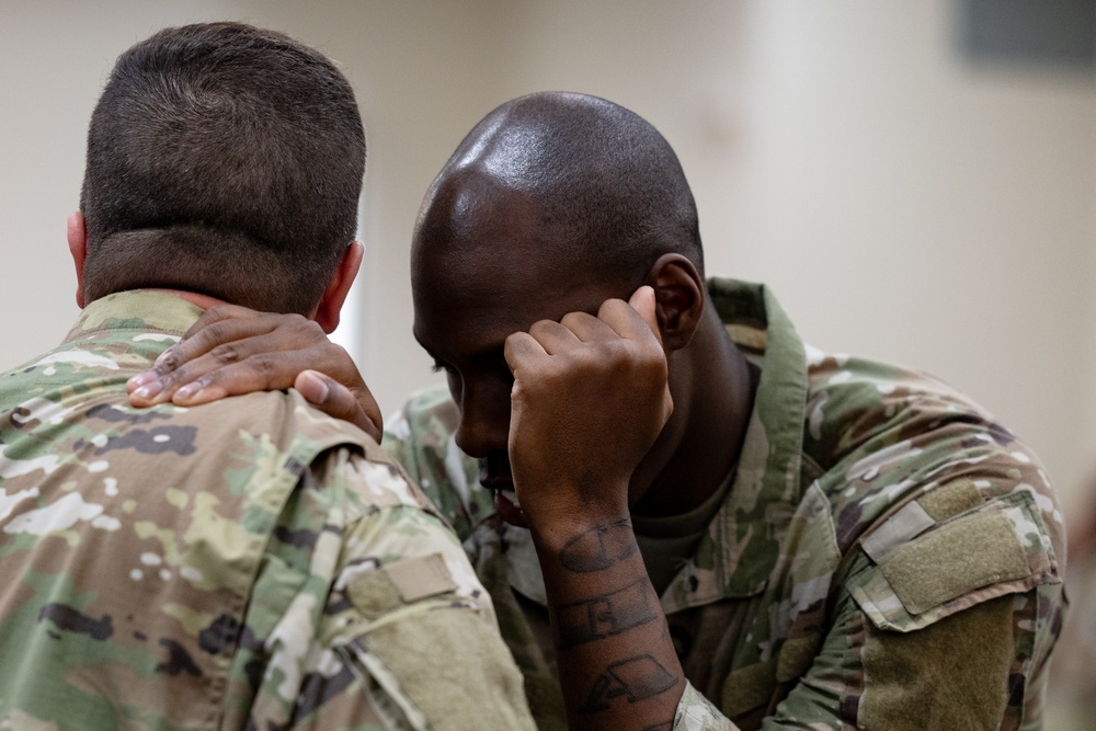Combatives Level One with the Army Public Affairs Student Center Company